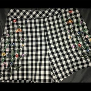 Floral TopShop shorts